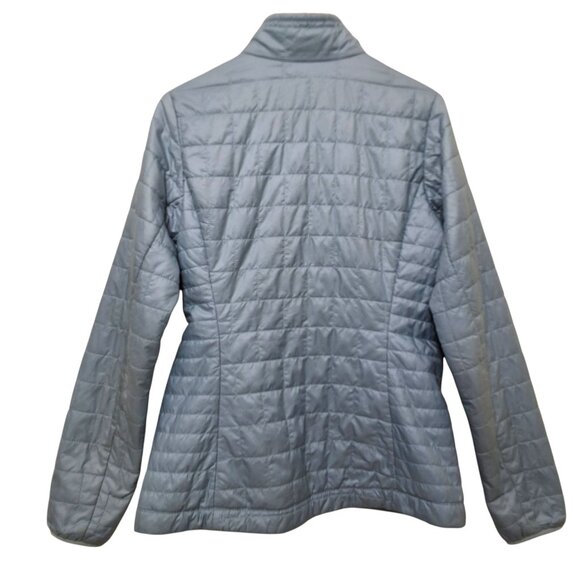 Patagonia Womens Nano Puff Jacket Thermal Blue Sz M Gorpcore Winter Essential - Picture 2 of 10
